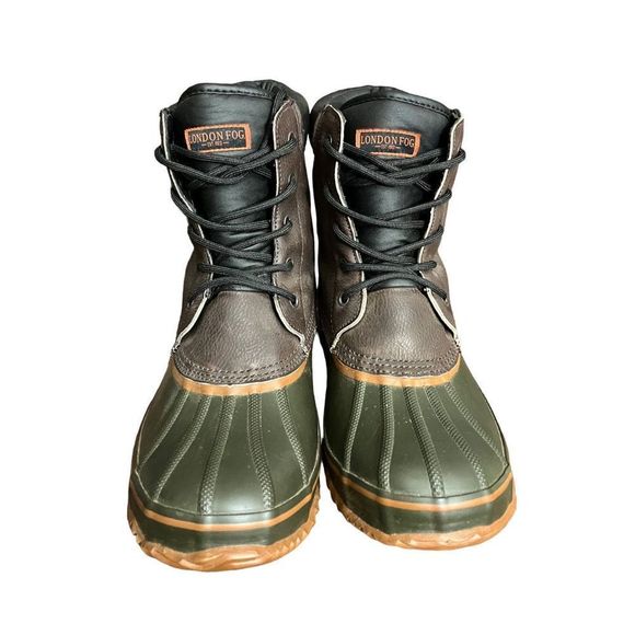 London Fog Other - London Fog Men’s Leather/Rubber Duck Boots / SZ: 10M